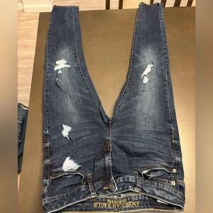 American Eagle Distressed Blue Jeans
